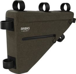 Borsa Brooks England Scape Full Frame 5.5L verde fango