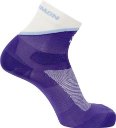Salomon Pulse Ankle Socks Blue/White