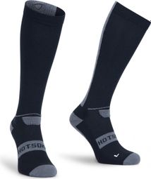 Spatz Hotsokz Calze lunghe invernali Merino Nero Grigio