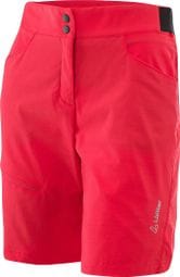 Short de cyclisme Loeffler Short de vélo Comfort-E CSL pour femme-Rouge