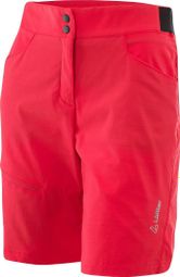 Short de cyclisme Loeffler W short de vélo Comfort-E CSL pour femme-Rouge