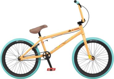 【BMX】GT BIKE ストリート仕様 20インチ オレンジ×ミントカラー BMX Freestyle GT Performer 20.5'' Orange/Blue | Alltricks.com