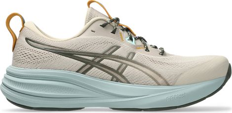 Asics Gel-Pulse 17 TR Men's Running Shoes, Beige/Blue