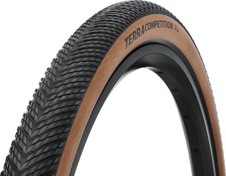 Pneumatico Continental Terra Competition da 700 mm per gravel, Tubeless Ready, carcassa pieghevole da trail, mescola Grip, per e-bike e25, fianco trasparente