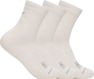 Chaussettes Hoka Blanc (3 paires)