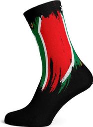 Paire de Chaussettes - SA Splash Black Crew Socks - Afrique du Sud