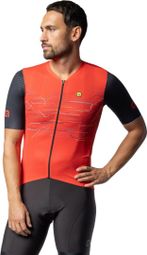 Maillot Manches Courtes Alé Megabyte Rouge