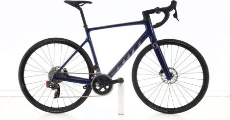 Produit reconditionné · Scott Addict 10 Carbone AXS 12V · Bleu / Vélo de route / Scott | Très bon état