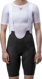 LeBram Race korte fietsbroek voor dames, zwart