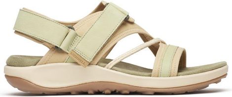 Merrell Terran 4 Backstrap Beige/Green dames wandelsandalen