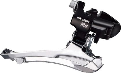 Desviador Microshift R8 2x8 velocidades abrazadera