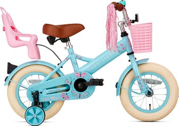 Vélo enfant SuperSuper Little Miss - 12 pouces - Turquoise