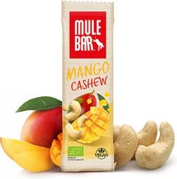 Barre Énergétique MuleBar Bio & Vegan Mangue Noix de Cajou 40 g