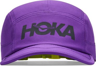 Cappellino Hoka Run viola