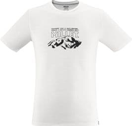 T-Shirt Millet Millet Mountain Blanc