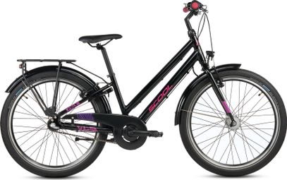 S’COOL chiX pro  vélo enfant  3 vitesses  Orange/Pink