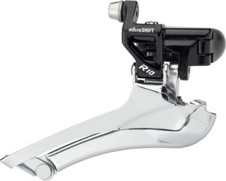 Microshift R10 front derailleur 2x10 speed clamp