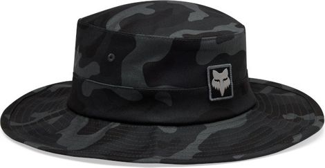 Chapeau Fox Base Over Camo Noir