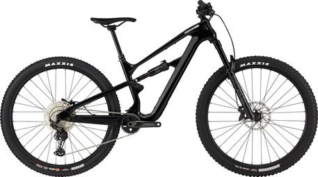 Bicicleta de montaña Cannondale Habit Carbon 2 Shimano SLX/XT 12V 29'' Todo Suspensión Negra