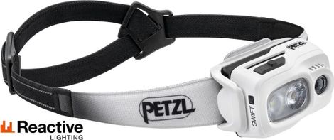 Lampe Frontale Petzl Swift RL 1100 Lumens Blanc