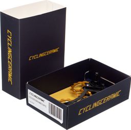 Chape de Dérailleur CyclingCeramic Sram Red eTap Or