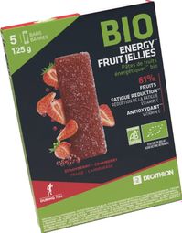 Pâtes de fruits Decathlon Nutrition Fraise/Canneberge 5x25g