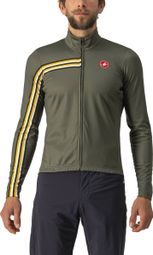 Maillot manches longues Castelli Unlimited Thermal Khaki