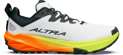 Altra Experience Wild 3+ Men's Trail Running Shoes - White/Orange/Yellow