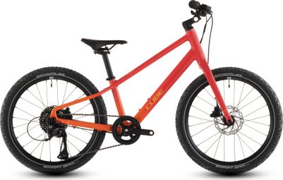Kinder-Mountainbike Cube Numove 200 Disc Shimano 8-Gang 20'' Rot/Rosa Peach 2027