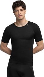 Sous-maillot vélo laine homme Cyclisme SRX Black Ice Noir