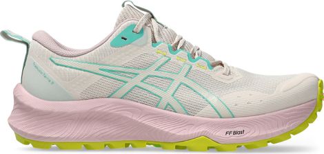 Asics Trabuco Terra 3 Beige/Rose/Grün Trailrunning Schuh Women