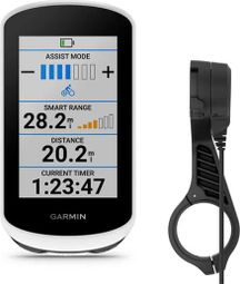 Prodotto ricondizionato - Garmin Edge Explore 2 GPS Meter Bundle Pack con supporto alimentato