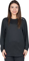 T-shirt Manches Longues Vertical Mountain Alpine Noir