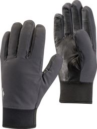 Black Diamond MidWeight Softshell Grey Long Gloves