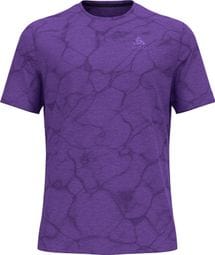 Odlo Zeroweight Engineered Chill-Tec Technisch T-shirt Paars