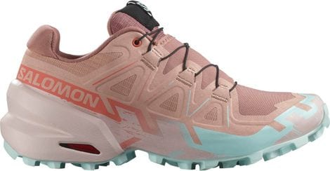 Salomon Speedcross 6 Trailrunning-Schuhe Pink/Blau Damen