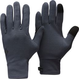 Black Diamond Midweight Wool Undergloves Grey