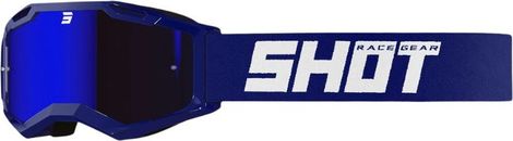 MTB/BMX Brille Shot Rocket Kinder 2.0 Solid Iridium Navyblau Glänzend