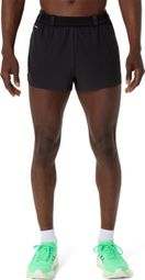 Asics Metarun Split Shorts Zwart Heren