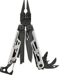 Leatherman outil multifonction Signal  Noir et Argent  19-pièce avec fourreau -Noir