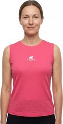 Active top Fjork Merino 140 femme laine mérinos ultra-légère respirante et thermorégulante rose