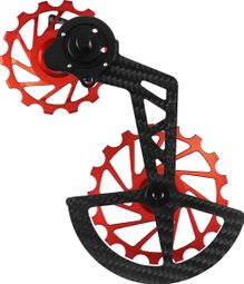 Chape de Dérailleur Nova Ride Shimano GRX 812/817 11 vitesses Rouge