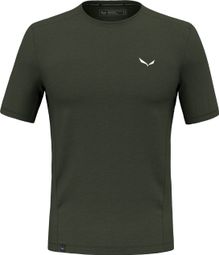 Salewa Puez Dry Khaki Kurzarm-T-Shirt