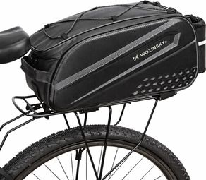 Fahrradtasche hinten ausziehbar 14 L schwarz WOZINSKY