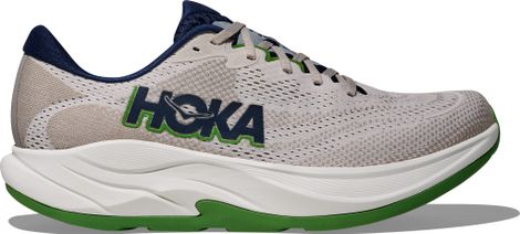 Hoka Rincon 4 Running Shoes, White/Blue/Green, Men's