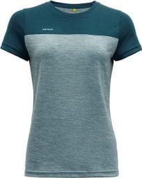 T-Shirt Femme Merinos Devold Norang Bleu