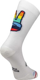 Chaussettes Sporcks Hands up Blanc / Multicolore 