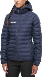 Piumino Millet Fitz Roy Warm Hoodie blu da donna