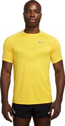 Men's Nike Dri-Fit ADV Stride Yellow short sleeve jersey