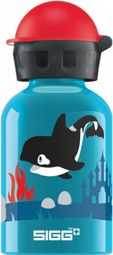 Sigg Kinderwasserflasche 0,3 L Orca Family